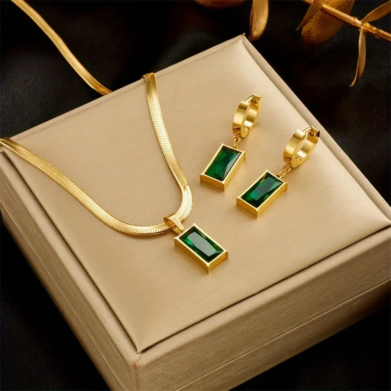 Iselotte Verdain Jewelry Set | Gold