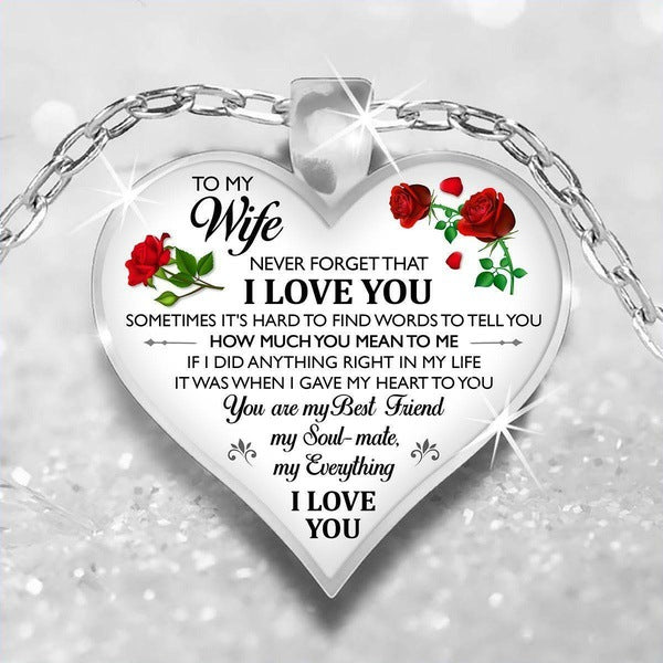 Words from the Heart Keepsake Necklace