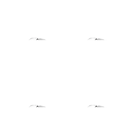 Nadine square earrings | Gold