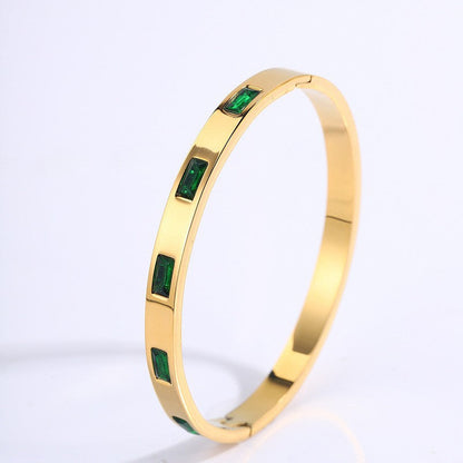 Renata Scarlatti Bracelet Brown | Gold